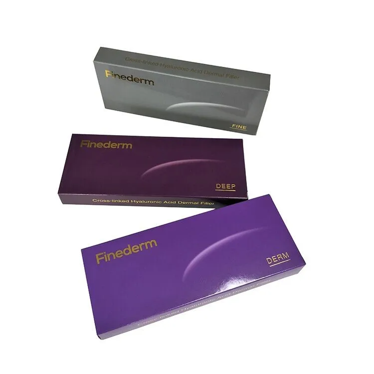 

Beauty care Finederm 2ml Derm dermal filler for lips injections, Transparent