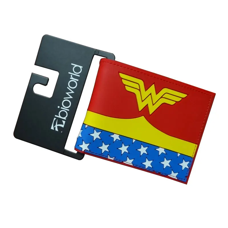 

PU PVC Wallet Iron Man Deadpool Bat Man Wonder Woman Marvel DC Wallet China Manufacturer Supplier