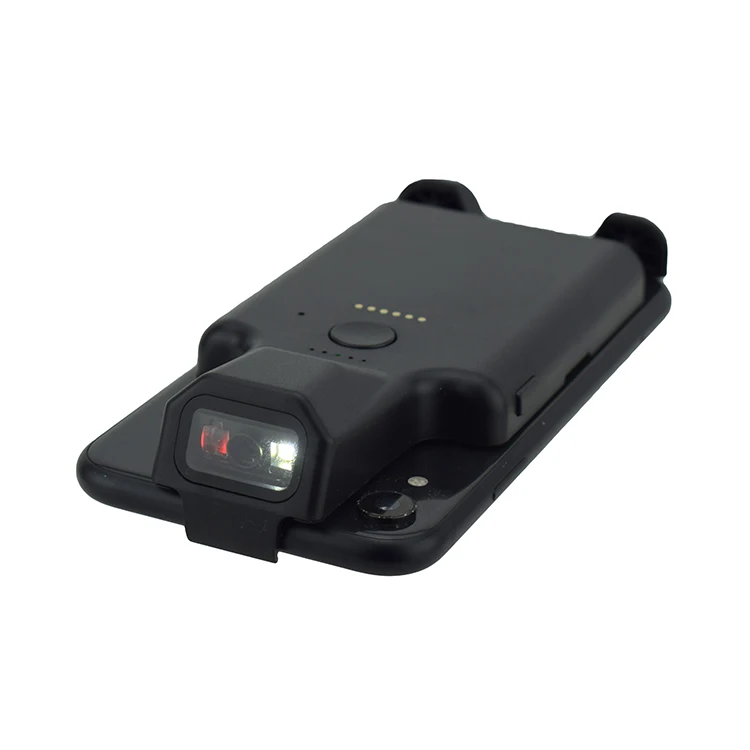 

Effon 1D Back Clip Bluetooth Barcode Scanner Phone Portable Barcode Reader Data Matrix 1D Scanner Windows/Android/ iOS