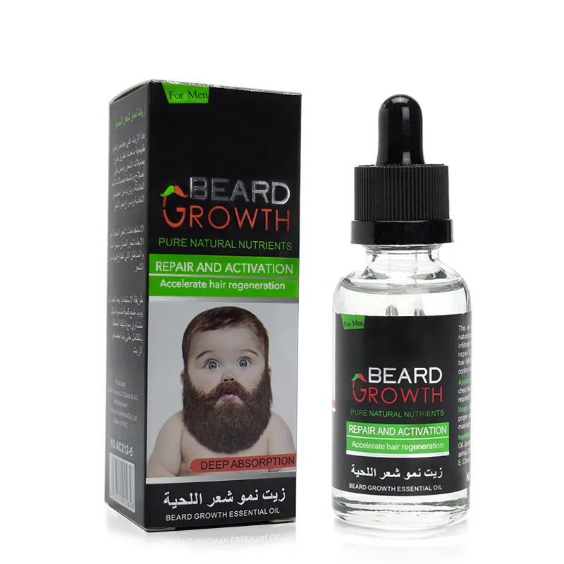 

Pure Natural Moisturizing Deep Absorption Men Beard Growth Oil Private Label