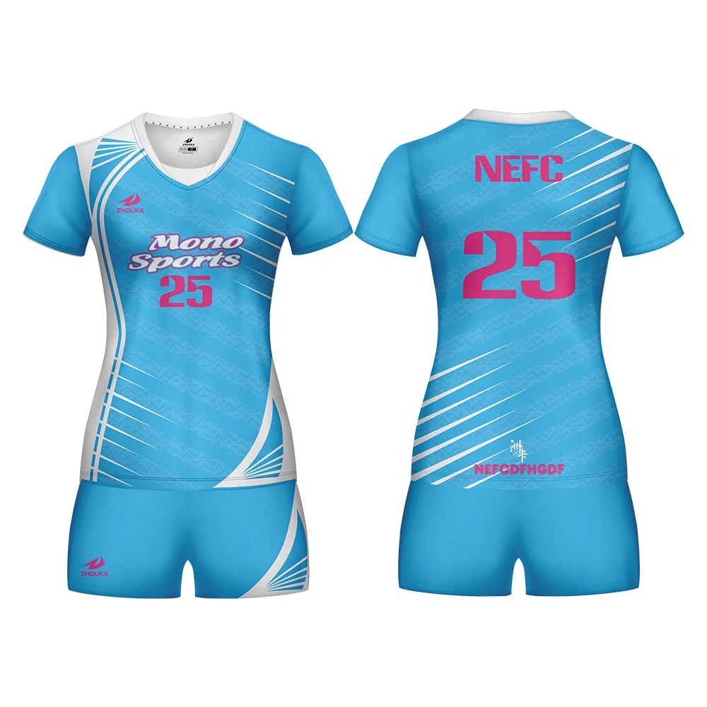 

2020Latest Sublimation Special Design teams sports volleyball jerseys, Customize color
