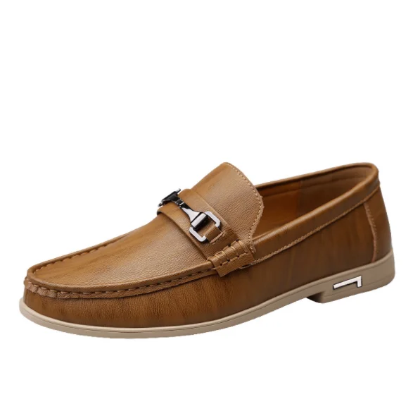 

UP-3241r Latest PU Leather Shoes Casual Business Shoes for Men