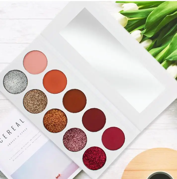 

New style custom logo long lasting cheap price eyeshadow palette private label