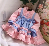 

fall baby dresses girls panish long sleeve vintage dresses 50 christmas beautiful wholesale children's clothes boutiques