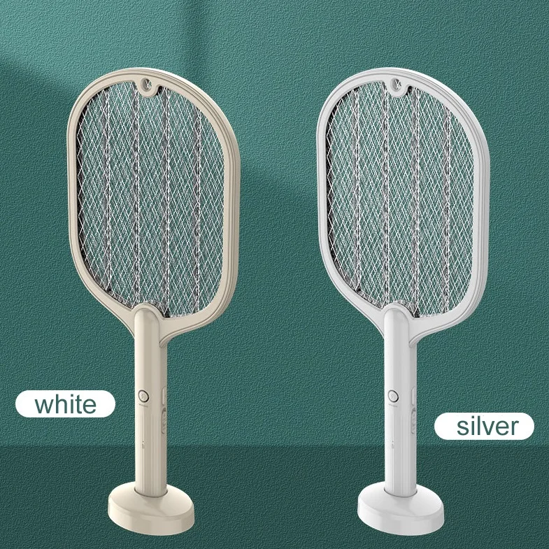 

New product bug zapper mosquito killer lamp china electric led bat 2 in 1 electric mosquito swatter usb rechargeable