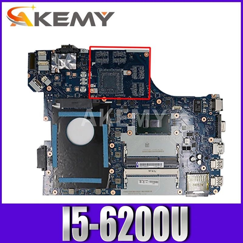

01AW105 01HY628 For Thinkpad E560 I5-6200U Notebook Mainboard BE560 NM-A561 SR2EY DDR3 Laptop Motherboard