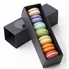 Wholesale Custom Small Cardboard Slide Open Box Cookie Biscuit Packaging Gift Paper Drawer Box with Window