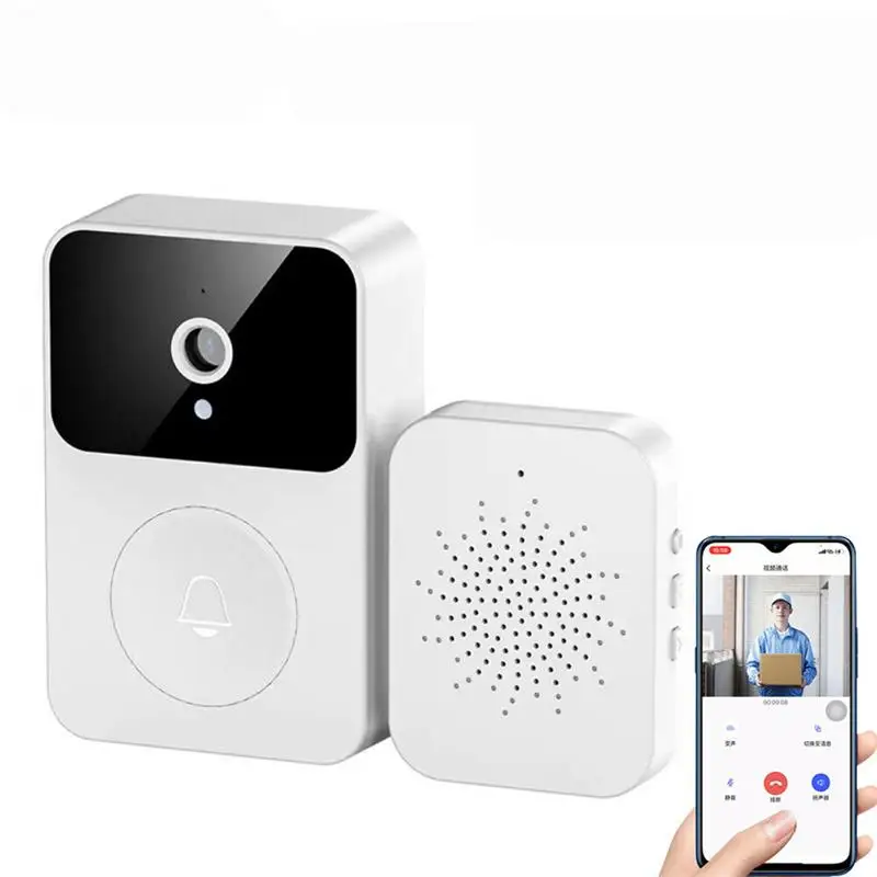 

Two Way Audio Voice Call Doorbell 1080p Smart Camera Video Ring Doorbell