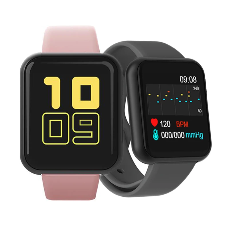 

2021 latest V6 smart bracelet support heart rate monitoring blood pressure smart watch digital watches men