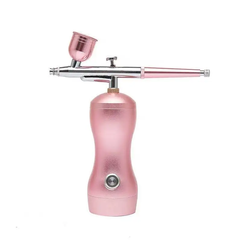 

Oxygen Injector Moisturizing Beauty Machine Air Brush Sprayer Portable USB Charging High Pressure Water Oxygen Wireless Airbrush