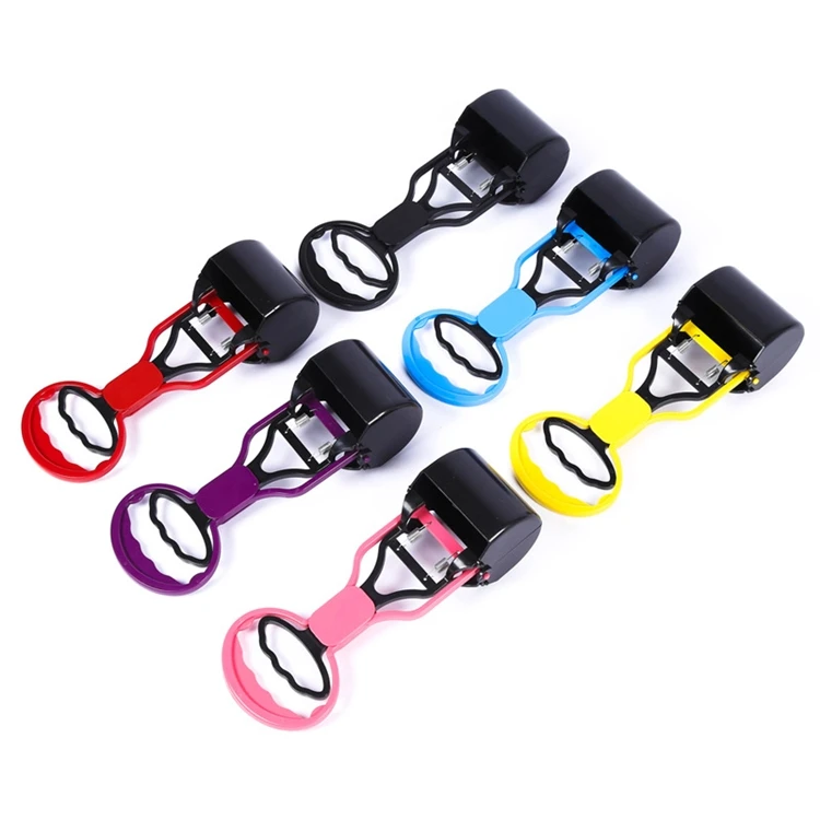 

High Strength Material Durable Spring Clean Pick up Waste Poop Easily Pet Pooper Scooper for Dogs and Cats, Blue, red, yellow, purple, pink, black