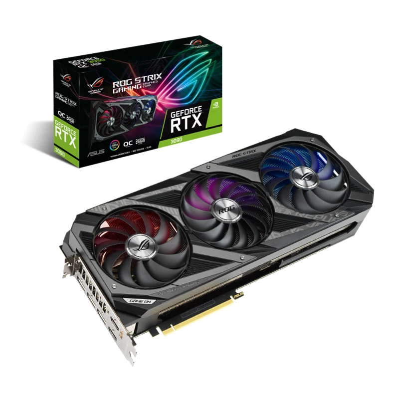 

NEW ASUS 120MH/s geforce rtx 3090 24gb gaming pc Mining card gddr6x gpu Original ETH Ethereum graphics card