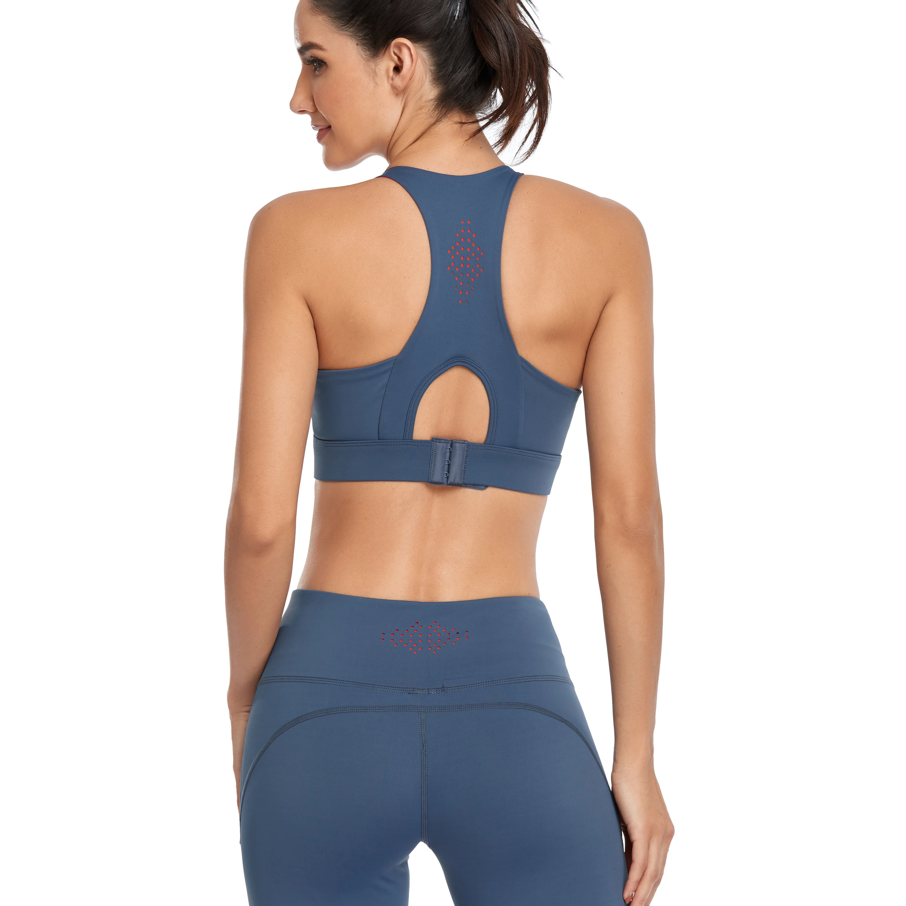 

Sports underwear female running yoga vest gather fitness outside wear the United States back shockproof bra, 2color