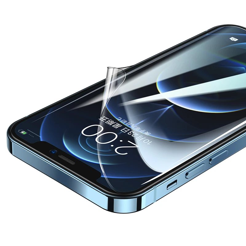 

USAMS BH709 50pcs/box Anti-bacteria Shatter-proof Film High-resilient Shatter-proof TPU screen protectors, Transperant