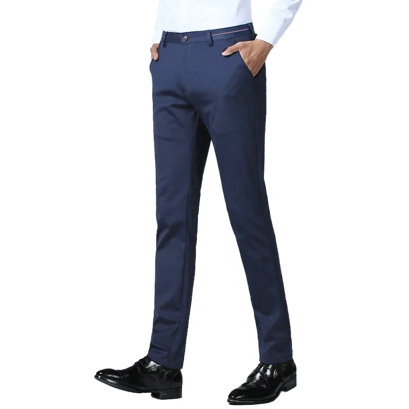 

Customized wholesale business casual trousers stretch men's Chino pants, Black,navy,khaki