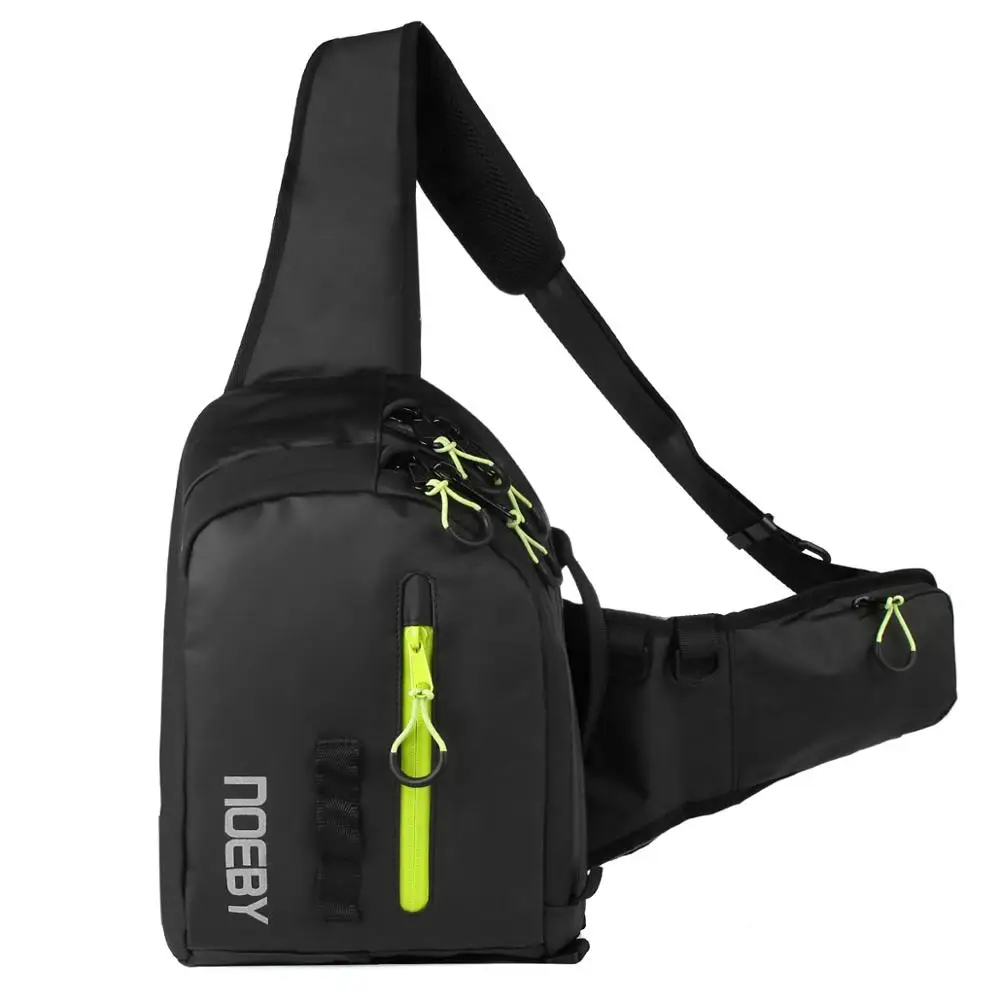 

NOEBY New functional Bag Waterproof Outdoor leather chest bag, 3 colors
