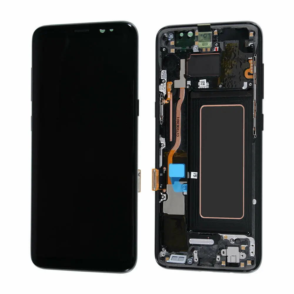 

Original Mobile Phone LCD Display For Samsung Galaxy S8 Plus G555F G955FD G555U Touch Screen with Frame Digitizer Assembly