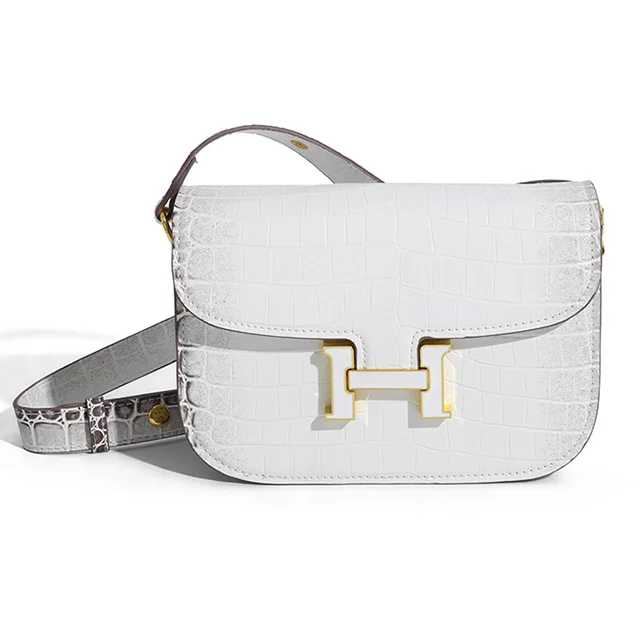 

Crocodile pattern PU Leather Handbag Ladies Famous Luxury Brand Ladies Printed shoulder Bag ladies designer handbags for women