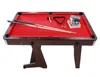 small size 5ft kids foldable pool table billiard table with wheels