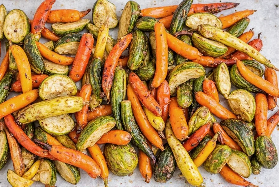 Roasted oven veggies