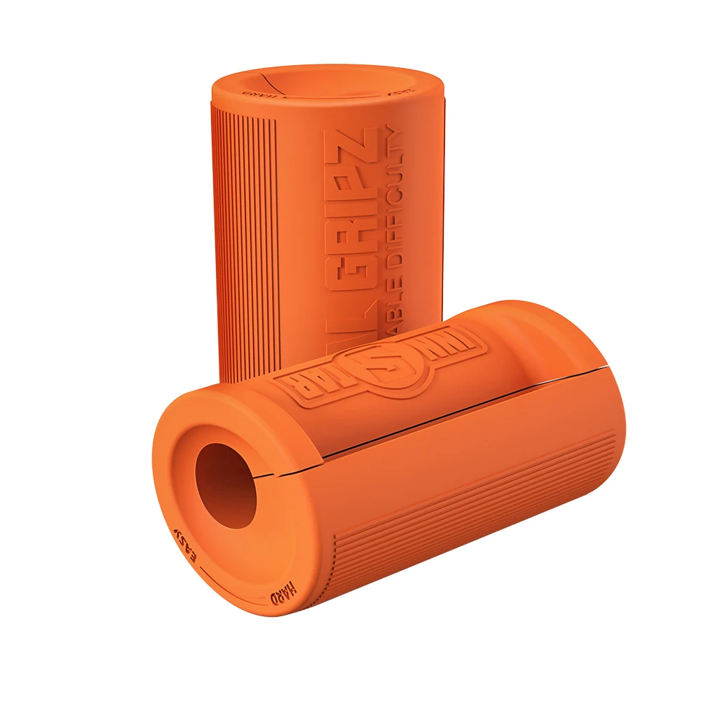 

2021 New design Weight lifting Silicone Rubber Thick Barbell Dumbbell Grip, Customized color