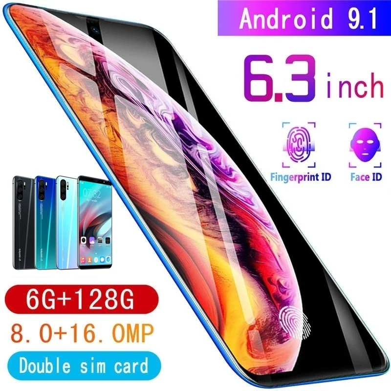 

New P31 Pro Android AMOLED 3G 4G 5G android phone Wholesale Original Unlocked Smart Mobile phone