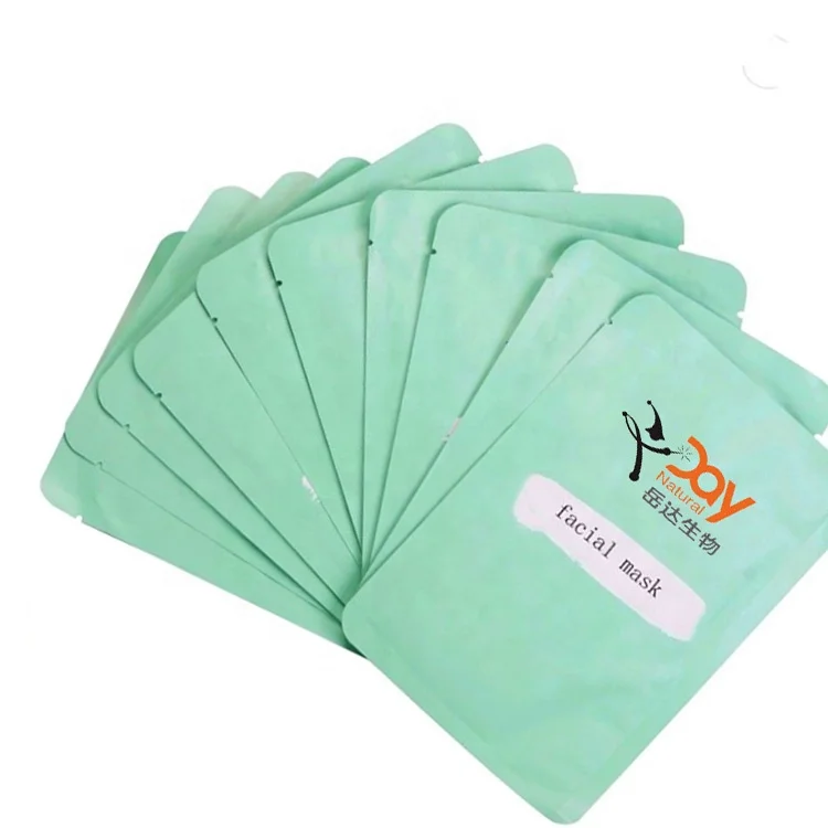 

Factory Best Whitening Facial Mask Hydrating Natural Organic Face Sheet Mask, White color