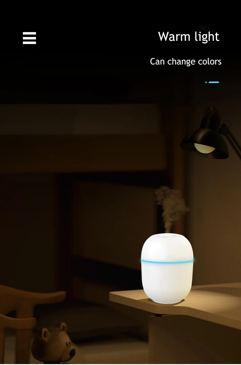 Small Portable Household Humidifier Desktop Wireless Charging K5