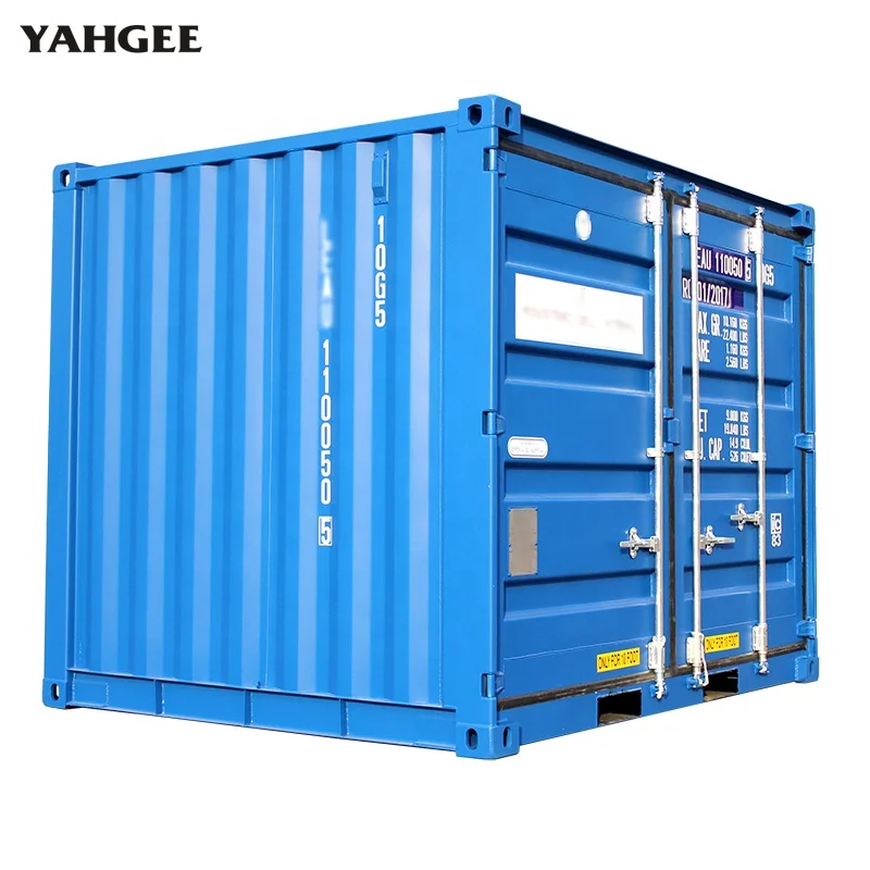 Yahgee New Side Open 10ft Iso Standard 10 Foot Tiny Dry Cargo Shipping