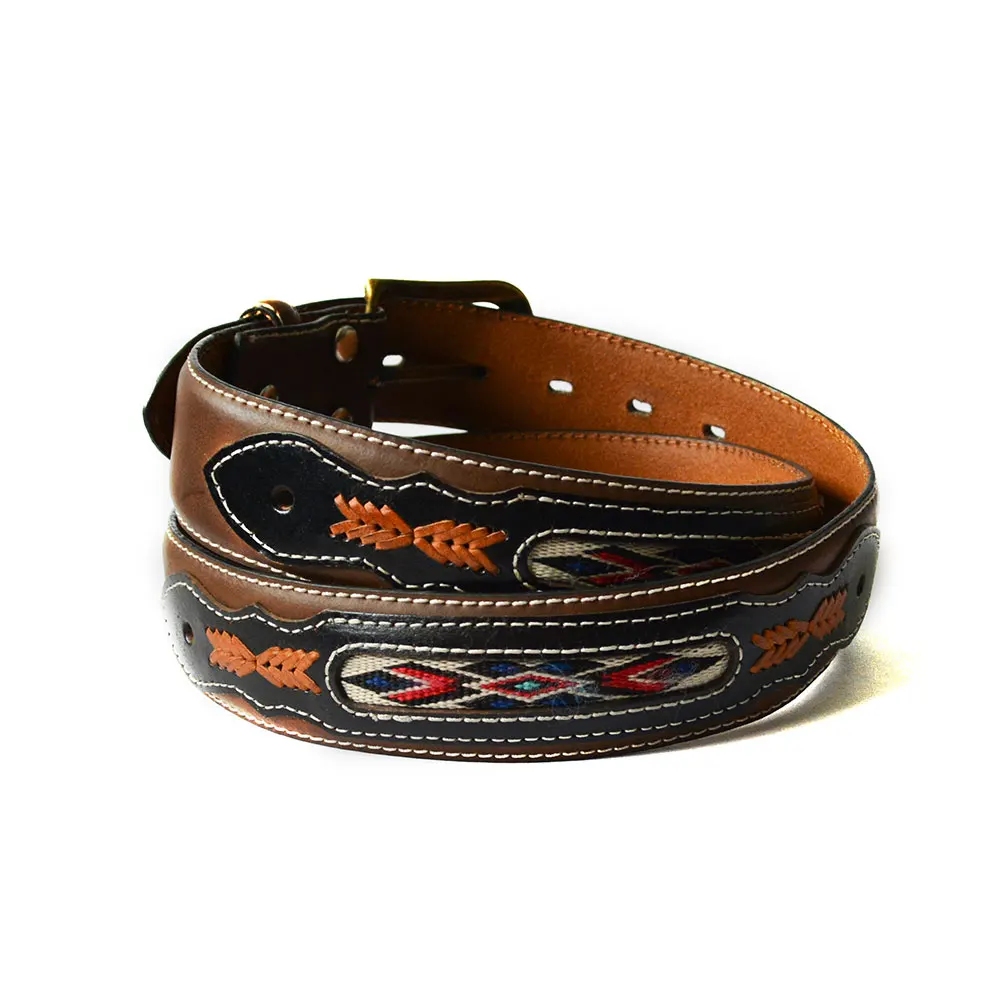 Wholesale Genuine Leather Belts For Men/western Leather Embroidery