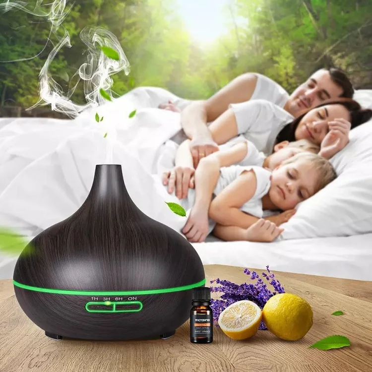 7 Colors LED Light Aroma Diffuser 300ML Aromatherapy Cool Mist Air Humidifier