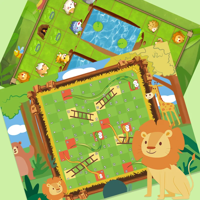 

educational interactive games toy wooden flying chess game toy