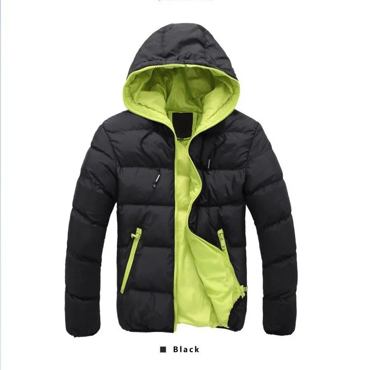 Hot selling Winter autumn man hooded Slim Fit Windbreaker thin coat with wholesale price