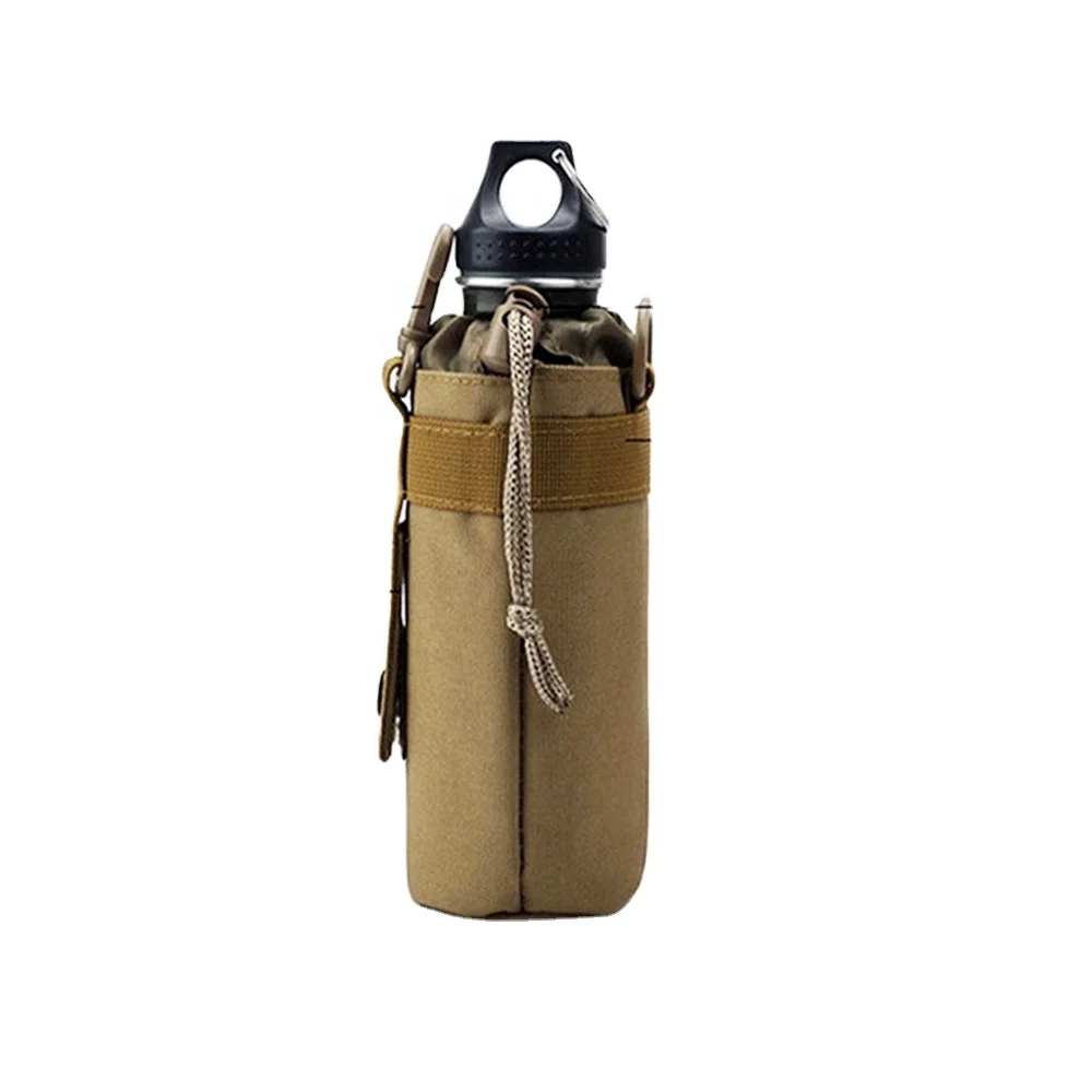 

TY Tactical Molle Water Bottle Pouch Bag Military Outdoor Travel Hiking Drawstring Water Bottle Holder Kettle Carrier Bag