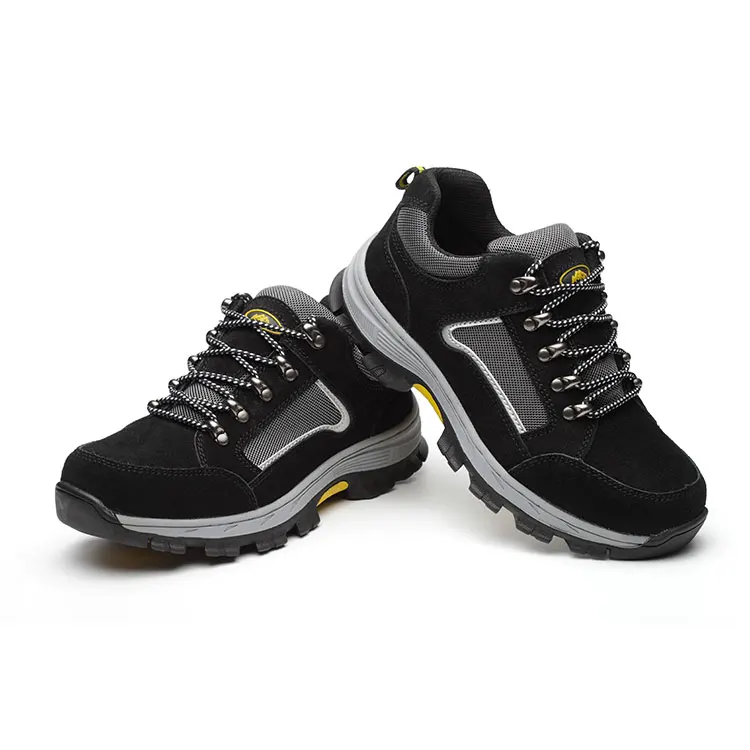 

Hot Selling Cheap Anti Slip Steel Toe Jogger Safety Shoes, Black