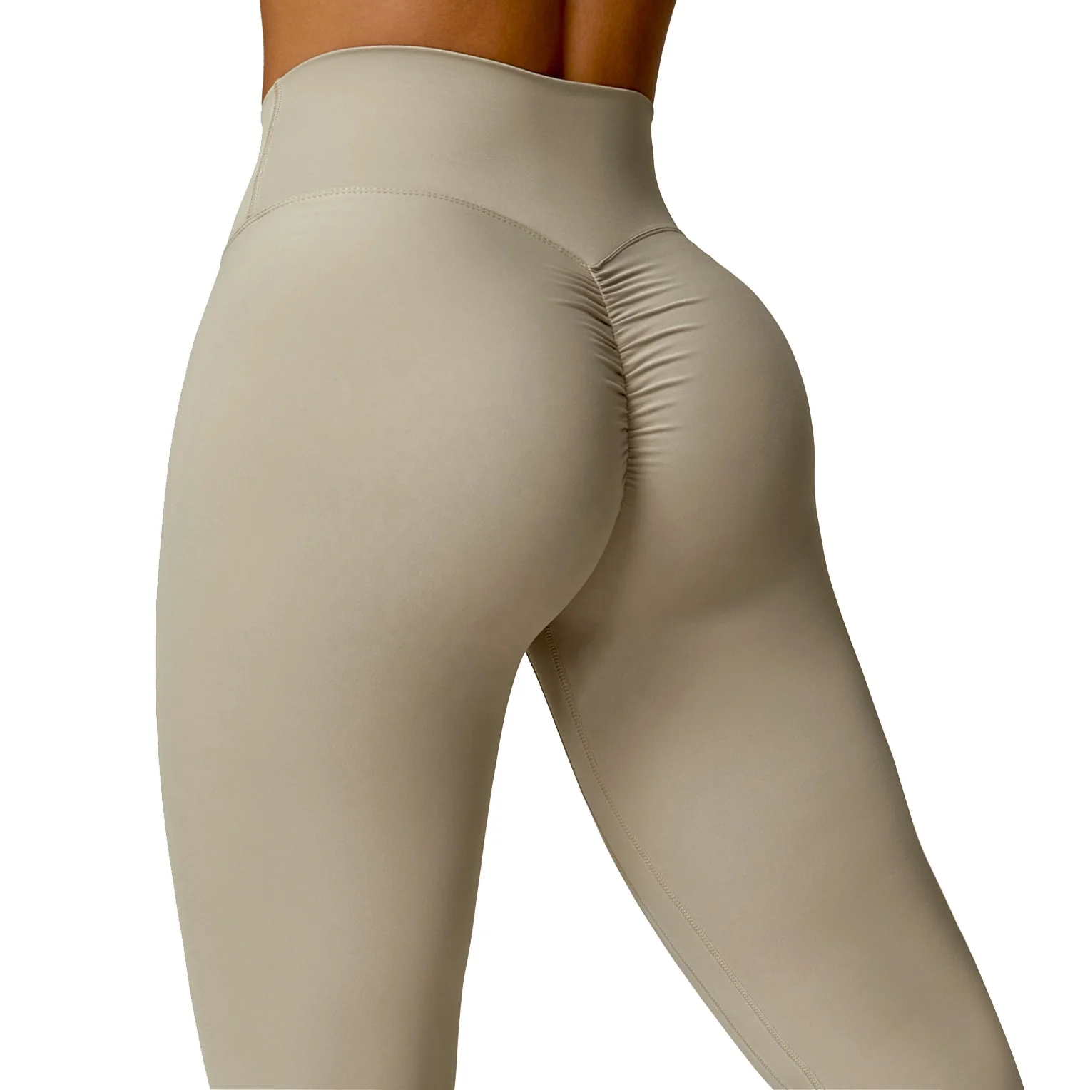 Women High Waist Comfort Quick Dry Lightweight Scrunch Back Yoga Leggings