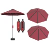 Customized solar panel umbrella beach solar panel