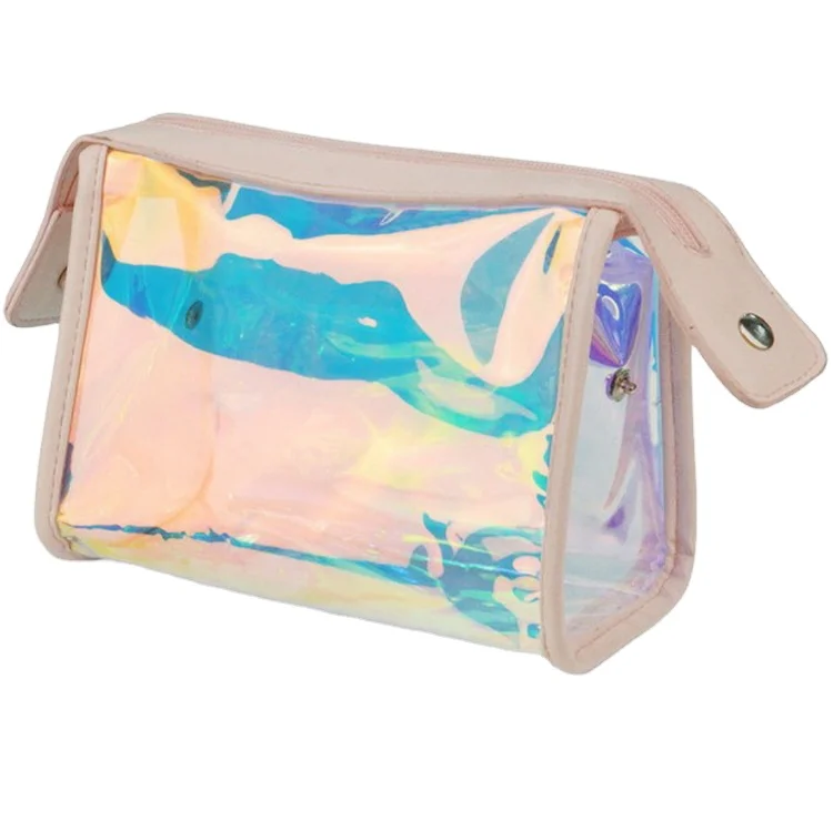 

Fashion Holographic Laser Make Up Toiletry Bag Travel Portable Waterproof Cosmetic Bag, Any colors available