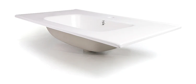 B60 Counter Top Wash Basin Made In China Small Thin Edge Basin Cabinet Bathroom
