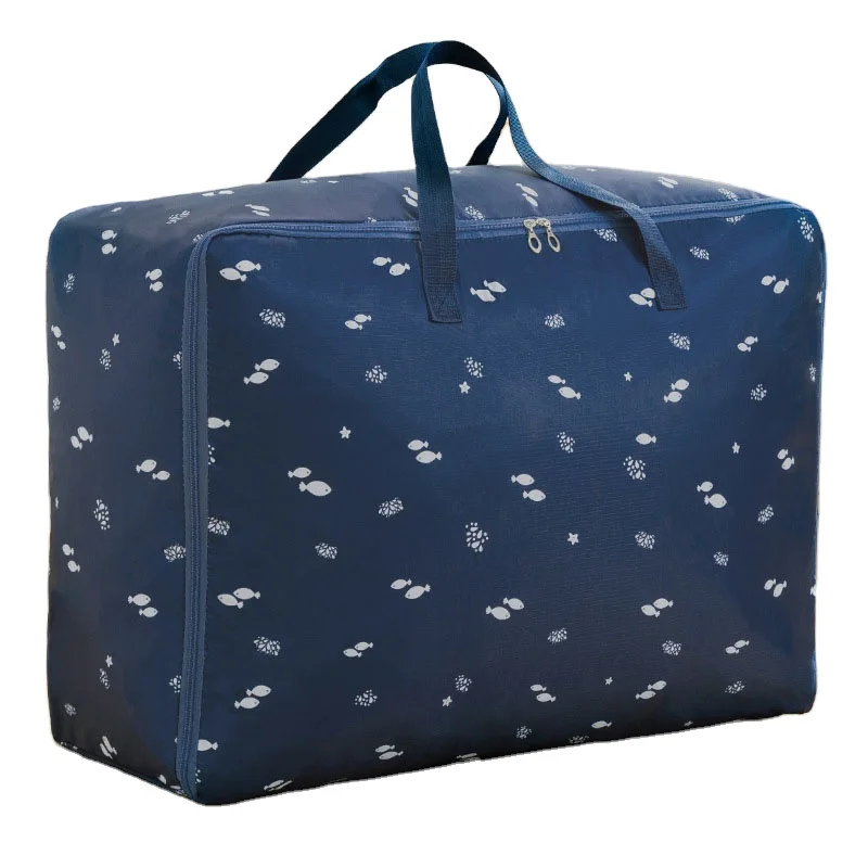 

Large Capacity Foldable Fabric Storage Blanket Clothes Organizer Bins Under Bed Storage Bag