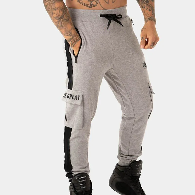 

New Fashion Fitness Cargo Pants Men's Clothing Joggers Sportswear, 3colors in stock