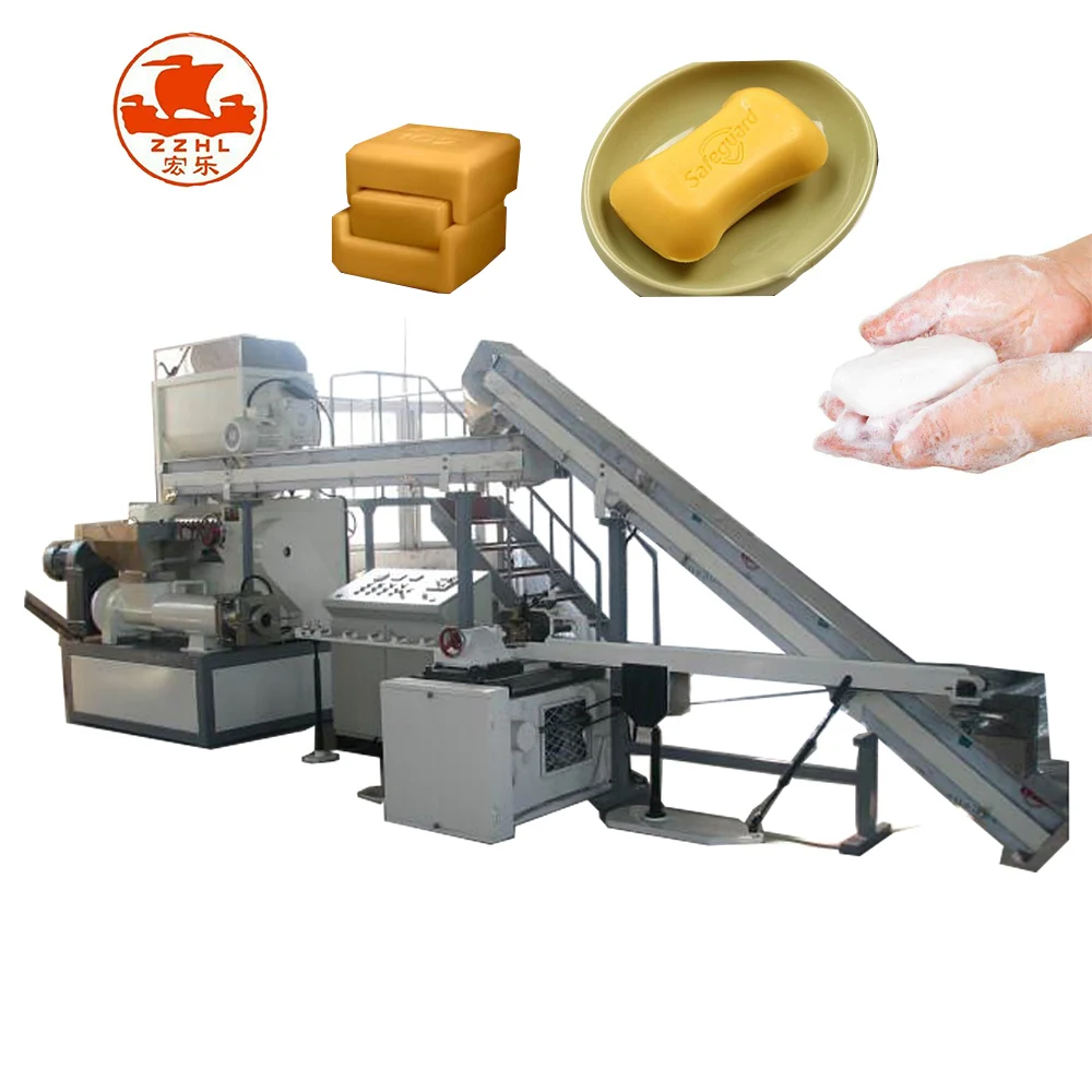 
150Kg Per Hour Automatic Laundry Soap Cutting Making Production Line Price Of Liquid Soap Machine 