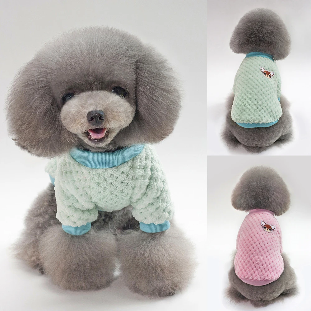 Funny Dog Knitted velvet Hoodies Jumper Chihuahua Blouses Funny Dog Knitted velvet Hoodies Jumper Chihuahua Blouses