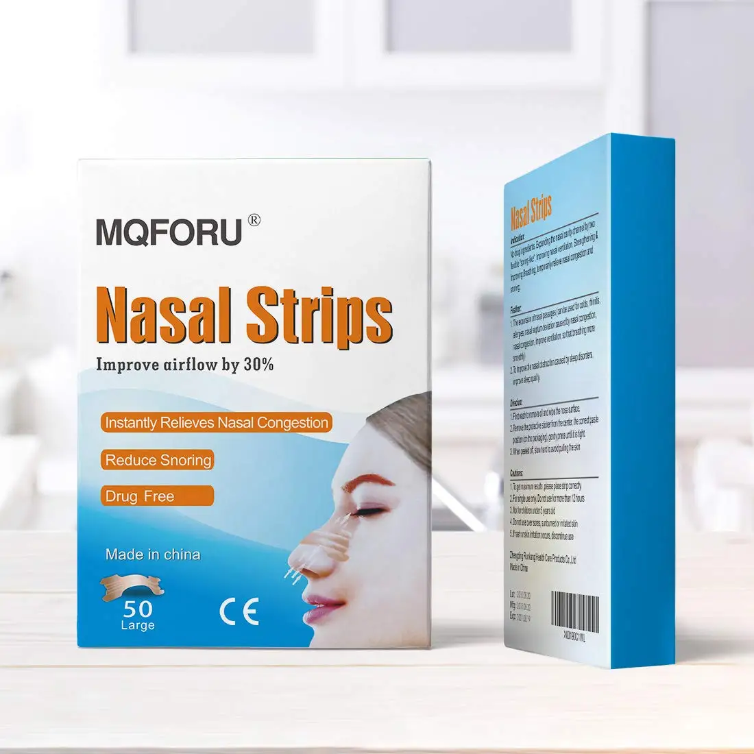 Large Better Breathe Nasal Strips To Reduce Snoring,Drug-free,Works ...