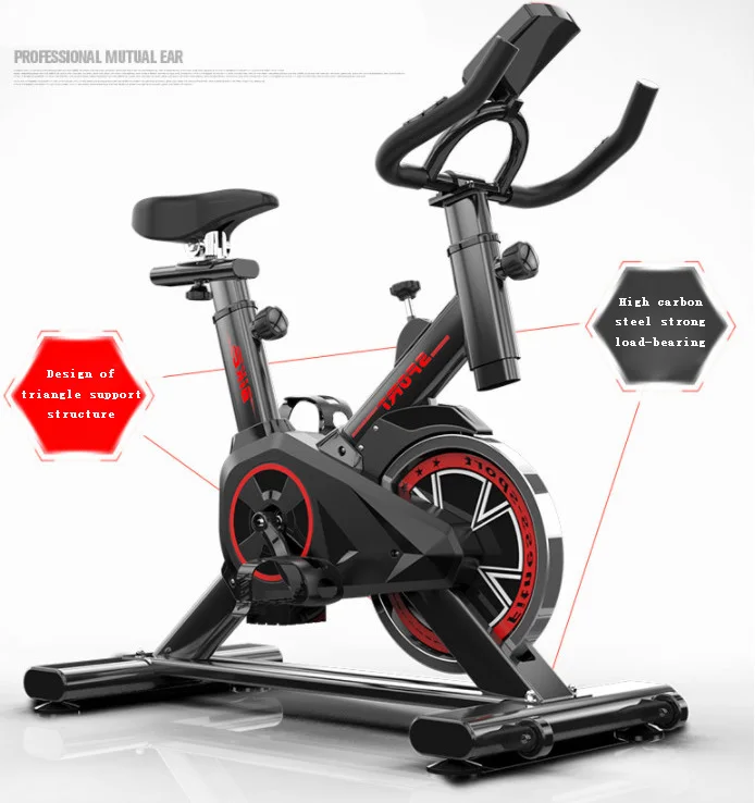 

Cross Border Gift High Quality Spinning Bike Indoor Household Silent APP Game Fitness Equipment Exercise Bike, As picture