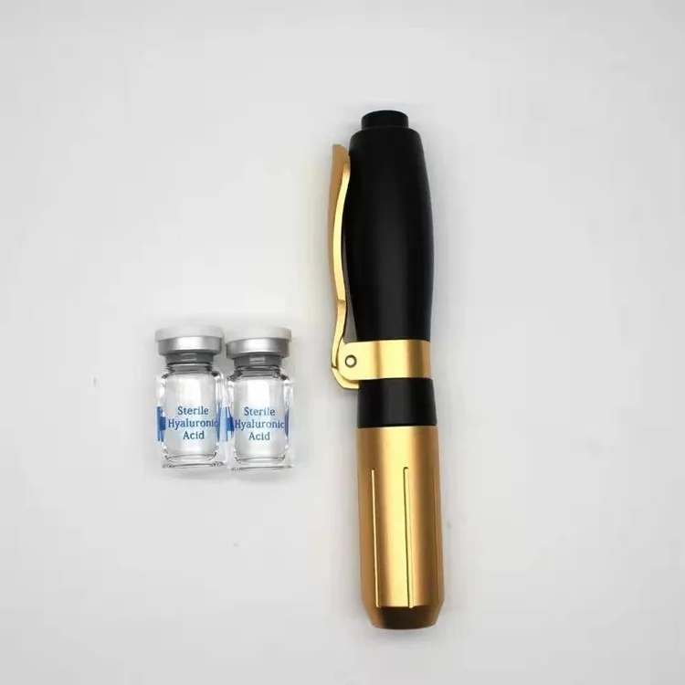 

No needle waterflood mesotherapy Gun hyaluronic pen, Gold