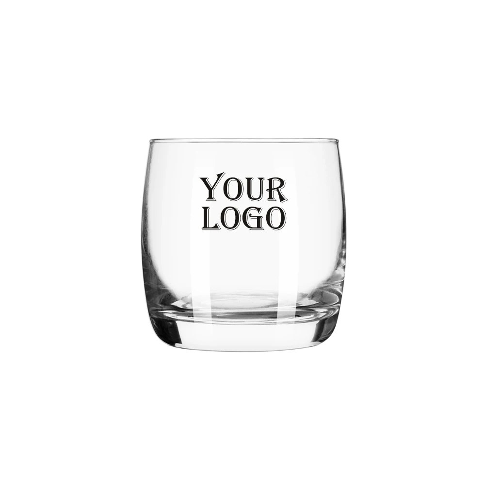

red wine rock glass whiskey stemless wine glass, Transparent clear