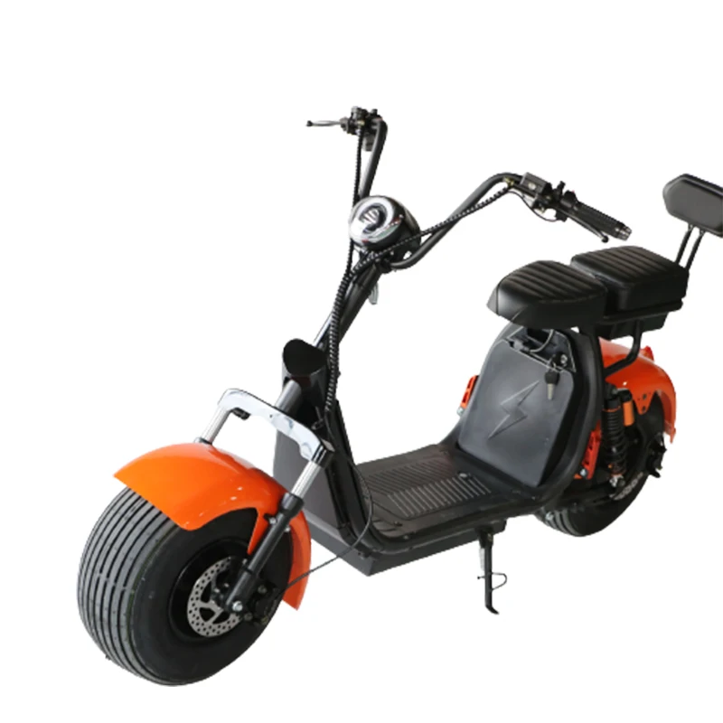 

Scooter electric 1500w high speed, adult citycoco electric scooter fat tire, electric scooter offroad with double seat
