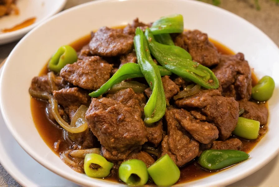Perfect Pepper Steak with Green Peppers and Onions Recipe