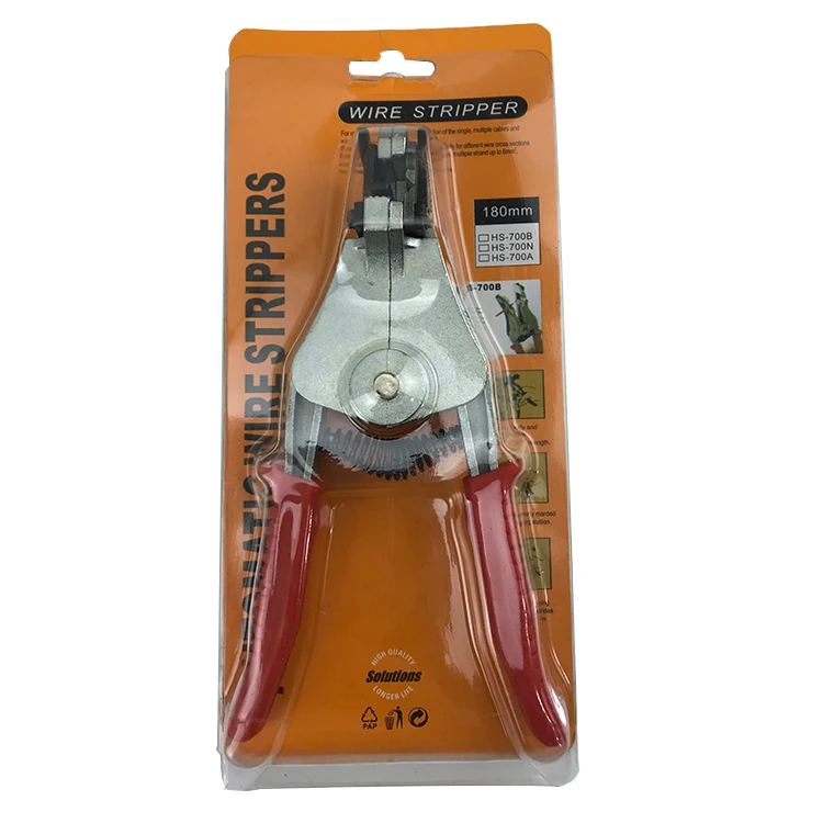 
HS-700B High Quality Automatic Wire Stripping plier for 0.5-6mm2 wire stripper hand tool cable stripper 